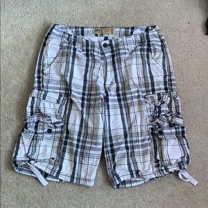Mens Plaid Shorts